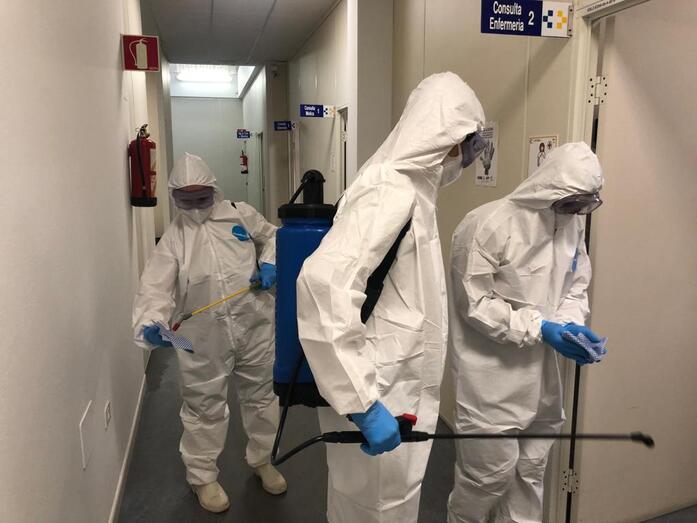 3. Desinfección lanzarote