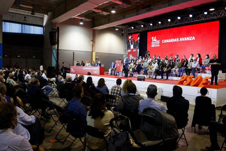 Clausura del 14Congreso regional del PSOE