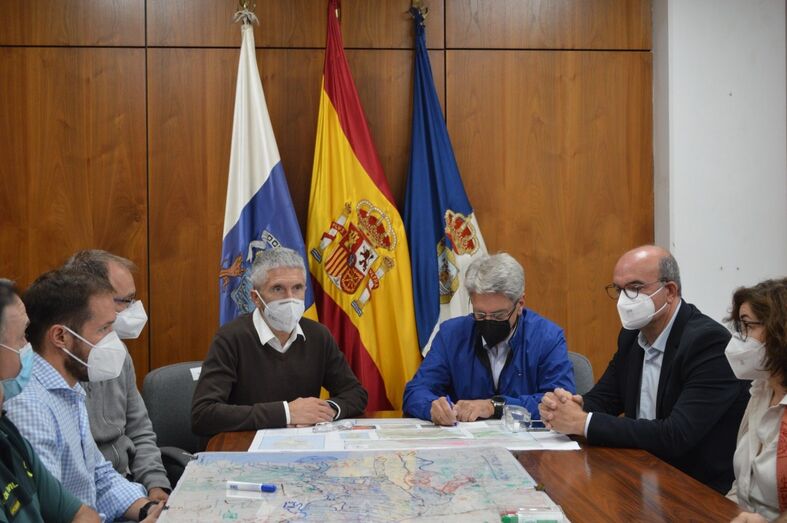 Comité director con Marlaska