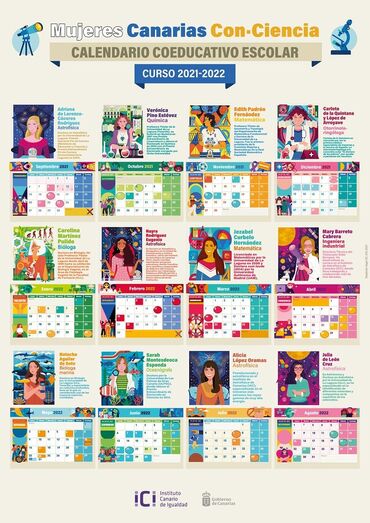 Poster Mujeres con ciencia ICI