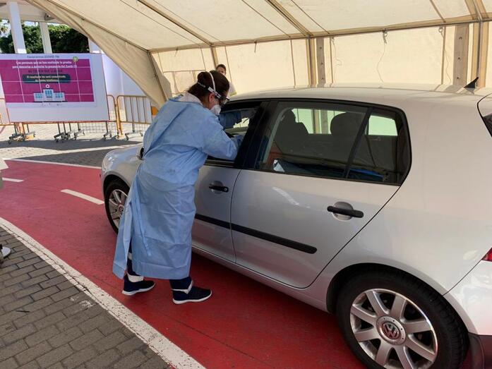 Punto de toma de muestras