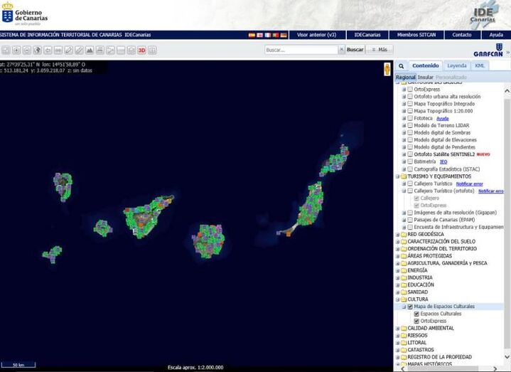Foto visor Mapa Espacios Culturales