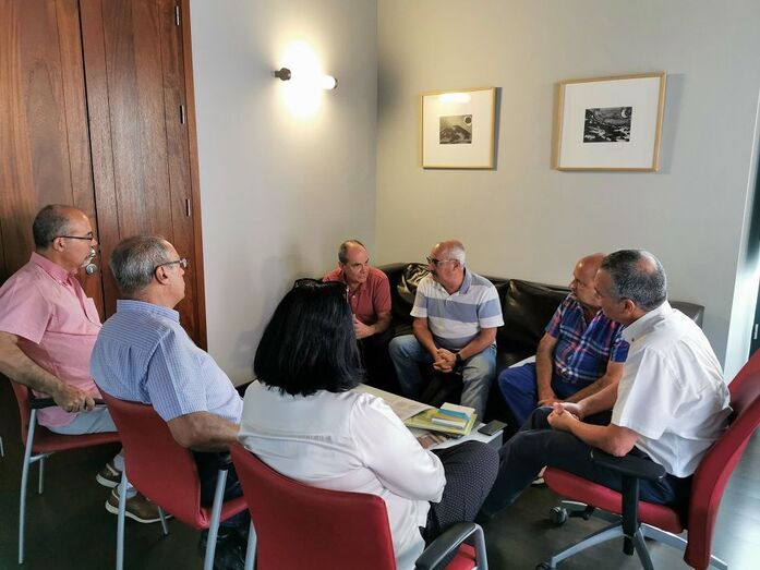 Foto Reunión de la Plataforma 5 con el CEC