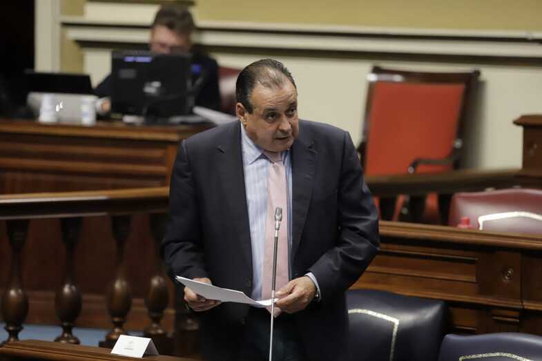 Blas Trujillo en el Parlamento