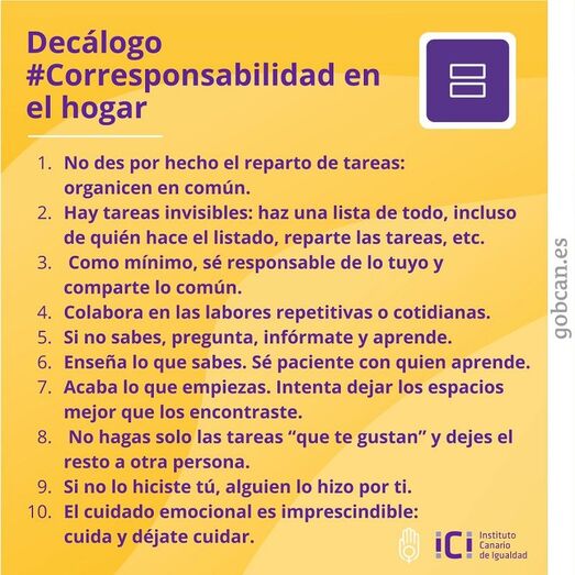 Decálogo corresponsabilidad