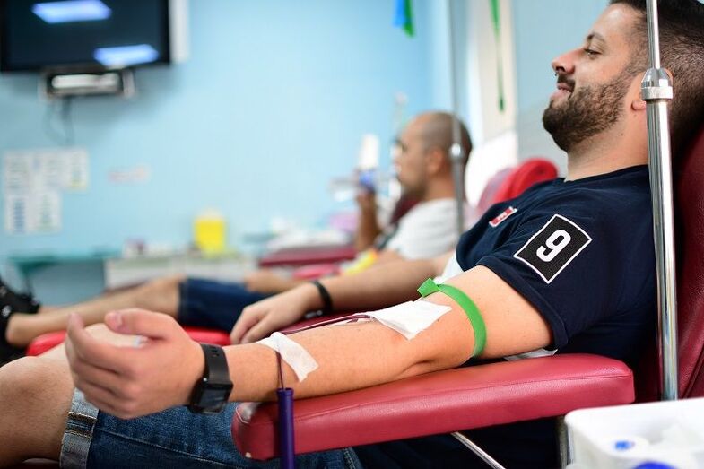 donantes de sangre del ICHH