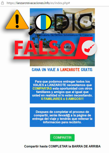 viajealanzarotefalso