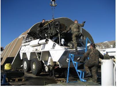 2 Desmontaje motor de un blindado