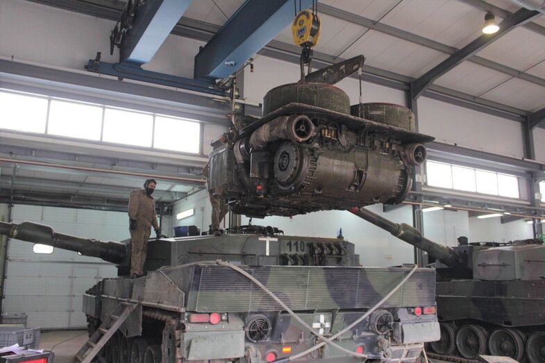 3. Desmontaje motor carro de combate