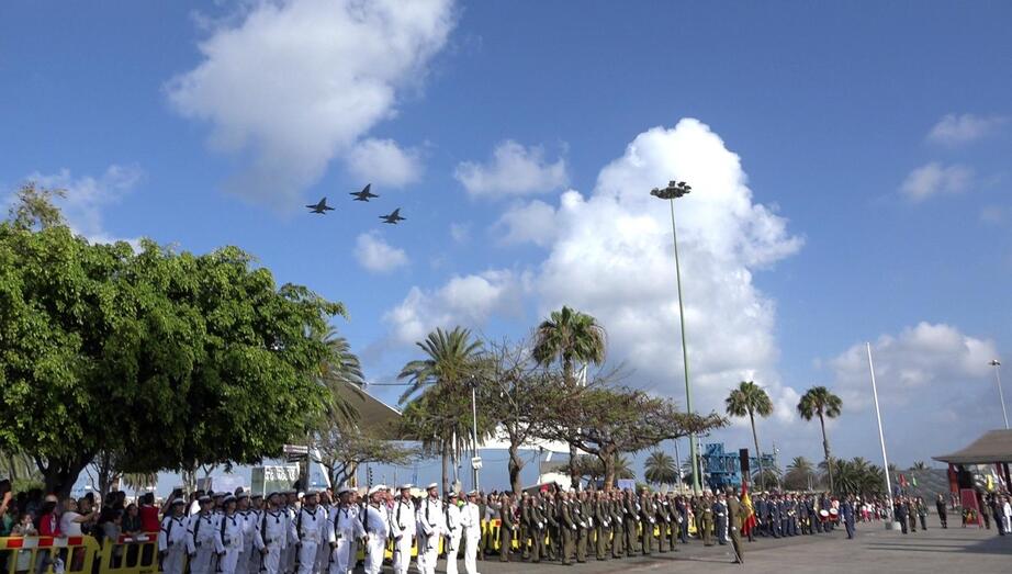 celebración del día de las Fuerzas Armadas en el año 2018jpg