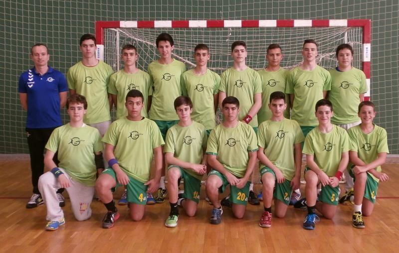 BALONMANO GÁLDARcadetes2015