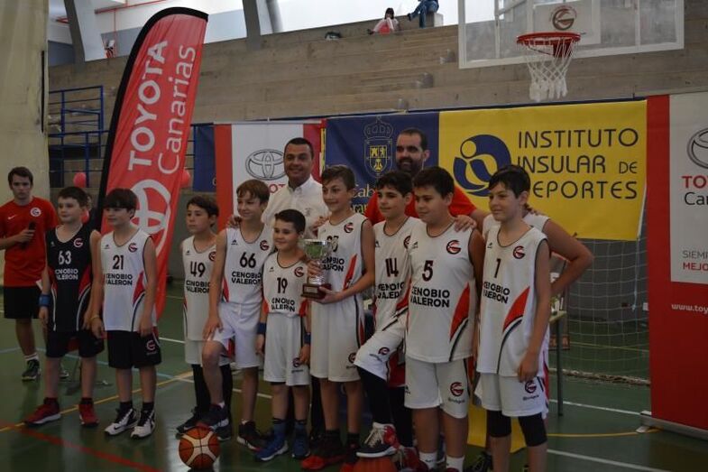 3er clasificado Minibasket Cenobio Valerón
