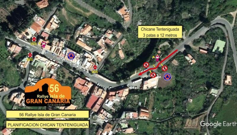 Chicane seguridad Tenteniguada GC17