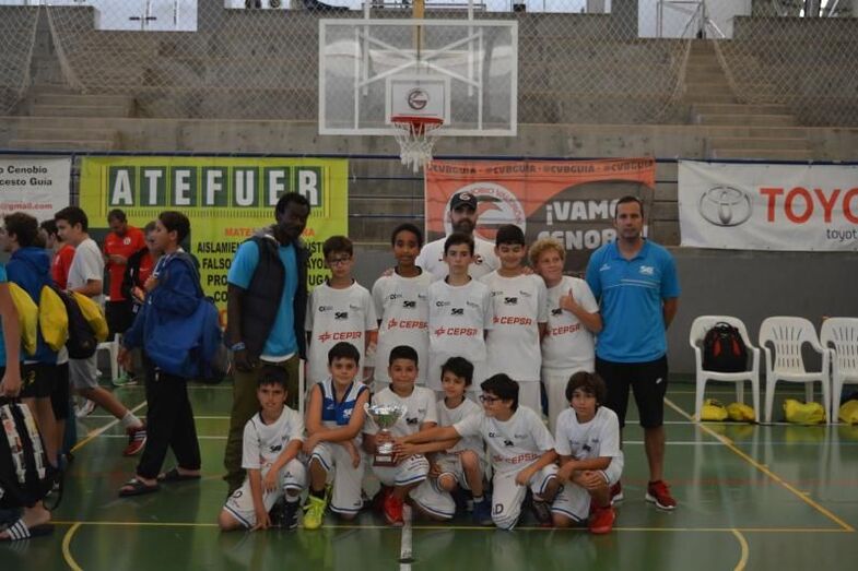 Subcampeón Minibasket Santa Cruz