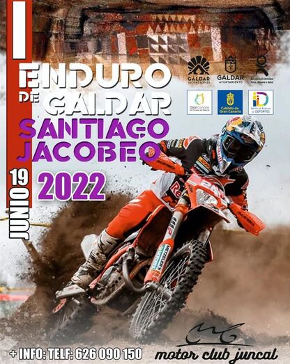 Enduro Galdar Santiago Jacobeo 2022 Cartel