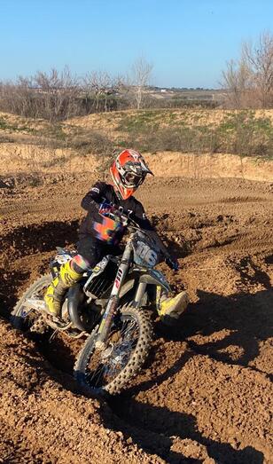 Fotografía del piloto majorero Araiz Perales