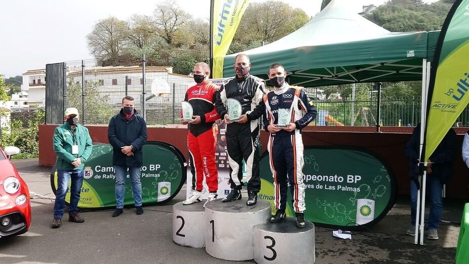 Podio turismos Moya 2020