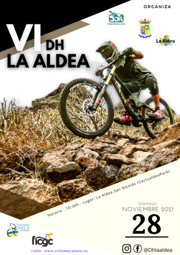 Cartel DH La Aldea 28 11 2021