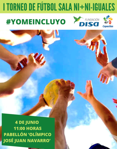 Cartel I Torneo de Fútbol Sala NiNi Iguales