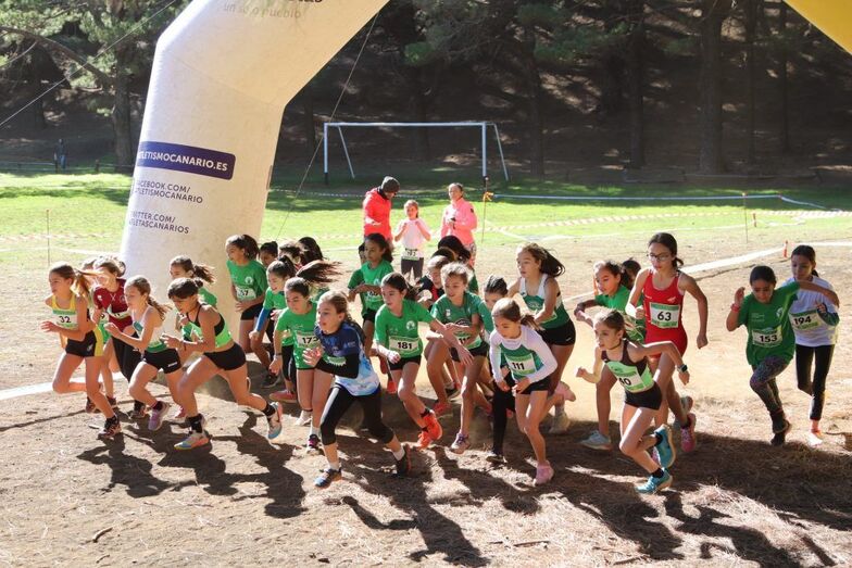 El Hierro acoge el Campeonato de Canarias de campo a través en las categorías menores