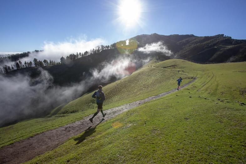 Imagen de archivo de corredores en la Entre Cortijos