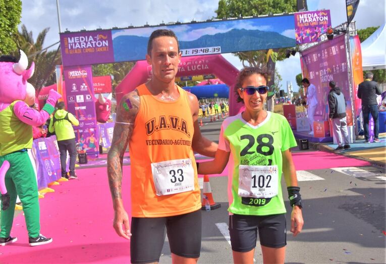 Jorge Álvarez y Aroa Merino