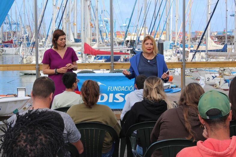 Presentación Depor vida Sara Mateos y Reyes Martel