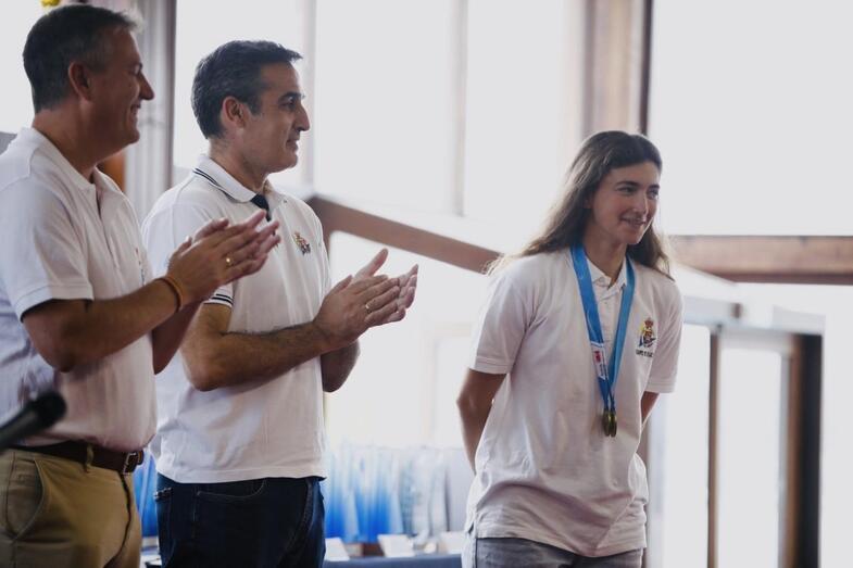 Isabel Hernández bronce Europeo U21 ILCA