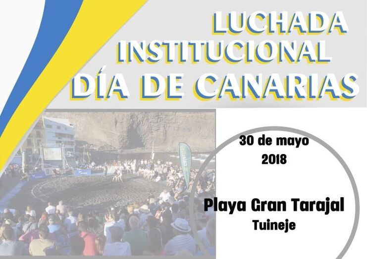 Cartel Luchada Institucional Dia de Canarias 2018