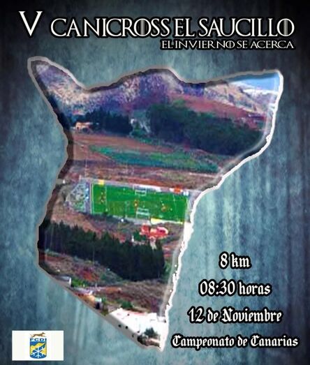 Cartel V Canicross El Saucillo jpg