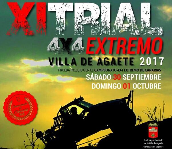 Cartel XI EXtremo Villa de Agaete 2017