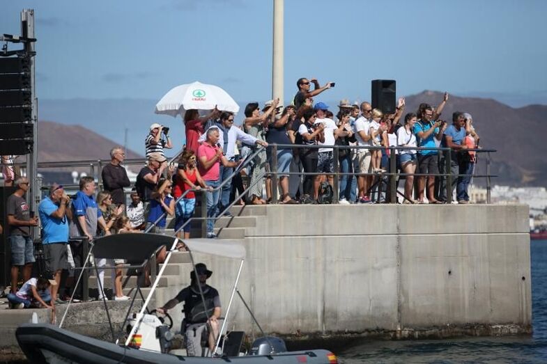 Mini Transat público en el Muelle