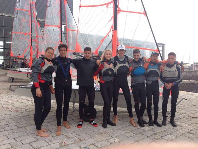 REGATISTAS DEL RCNGC EN LA COPA DE ESPAÑA DE SANTANDER