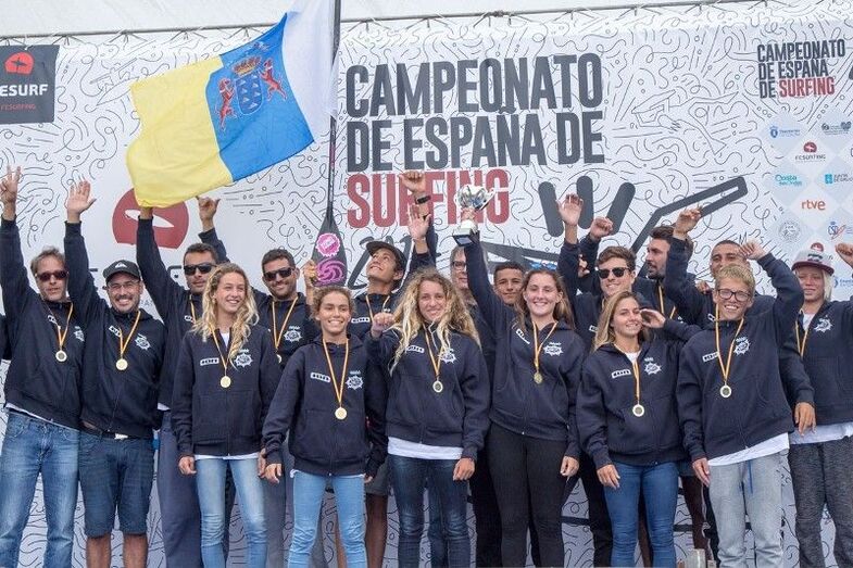 Selección Canaria de Surfing 2017
