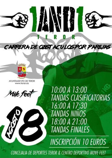 17 carrera obstaculos