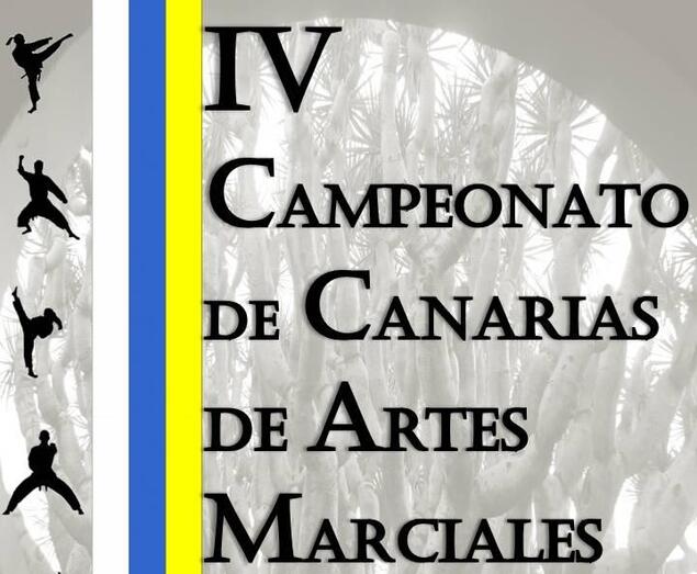 CARTEL IV CAMPEONATO DE CANARIAS DE ARTES MARCIALES 2018