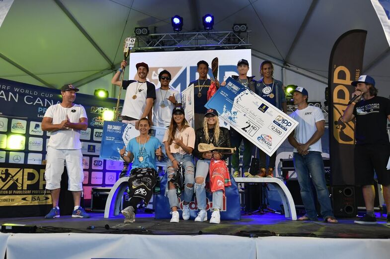 campeones del mundo masculino y femenino