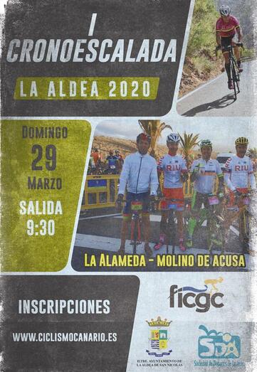 Cartel Cronoescalada 2020