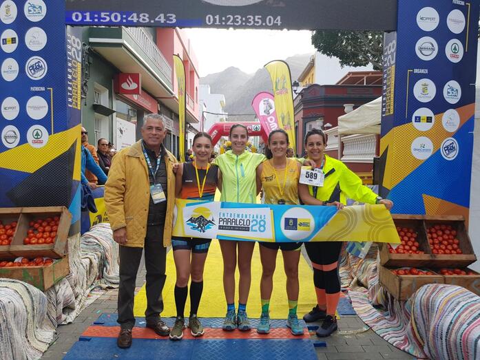 Podium femenino Corta 11 km