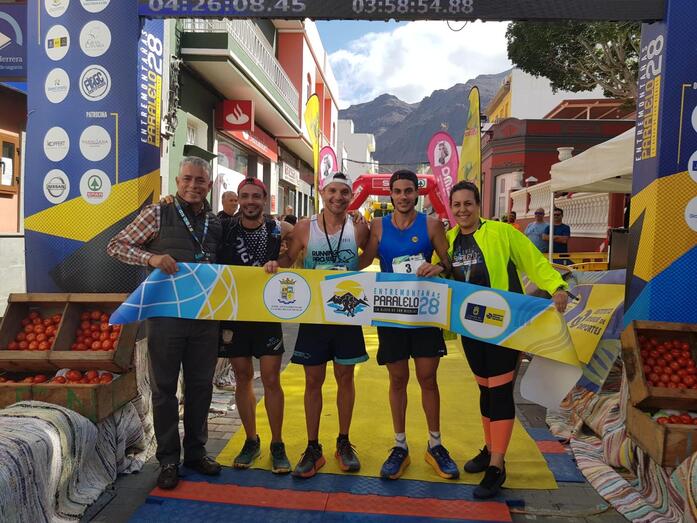 Podium masculino Maratón 42 km