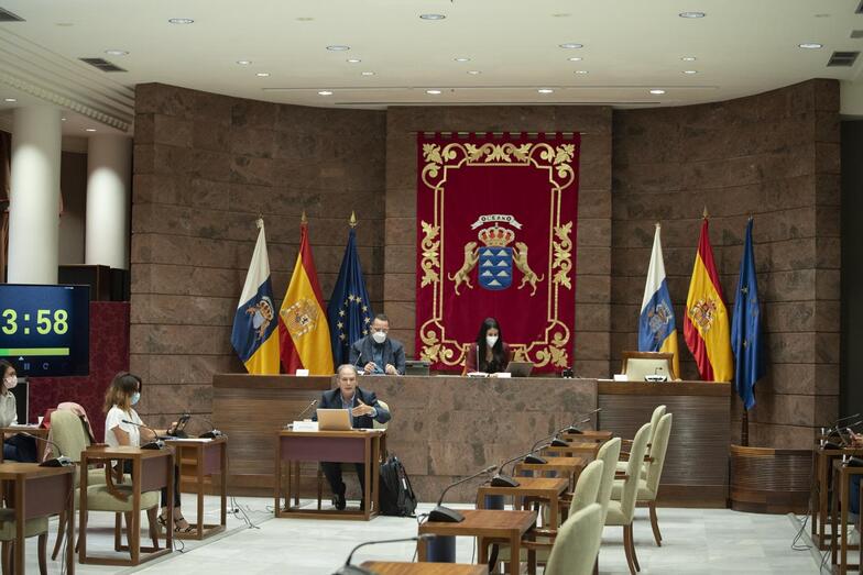 FOTO 5 MÁS DEPORTE CANARIAS PARLAMENTO Antonio González Molina mpg 23042021