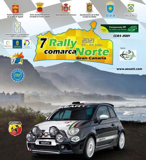 CARTEL OFICIAL RALLY COMARCA NORTE GC 2021