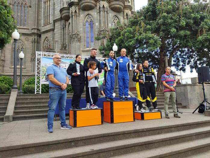 Podio clasificación general Rs Arucas 22