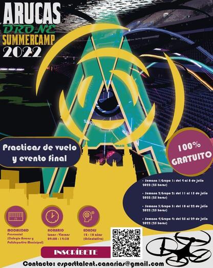 Cartel Arucas Drone Summer Camp 2022