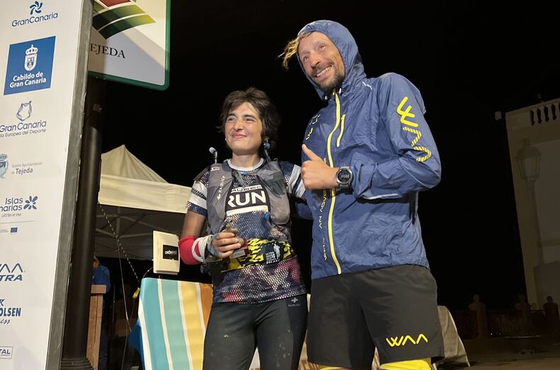 Claire Bannwarth y Luca Papi