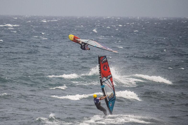 Alexia Kiefer GER durante la final contra la tarifeña Isabel Trivino