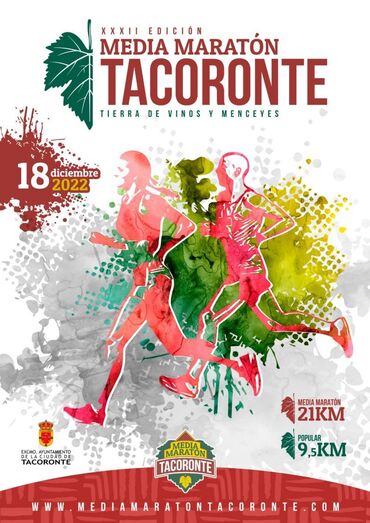 cartel media maratón TACORONTE