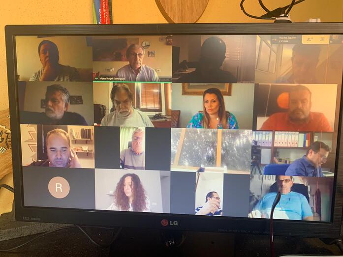 Toma pantalla videconferencia falp