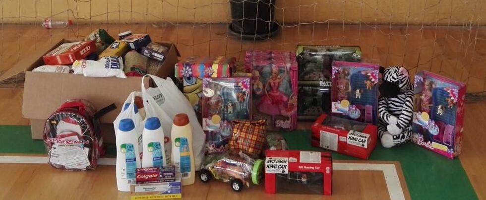 torneobalonmanoRecogidas de alimentos y Juguetes