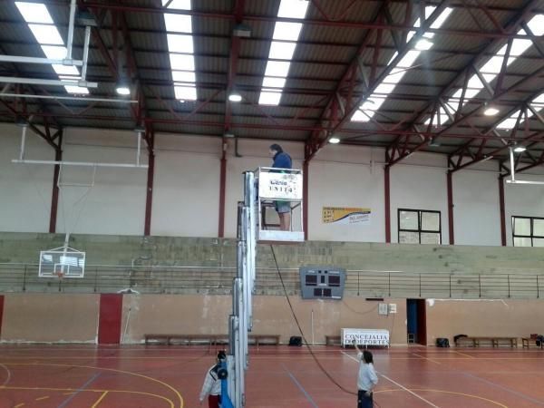 instalacion luz polidepormontaña